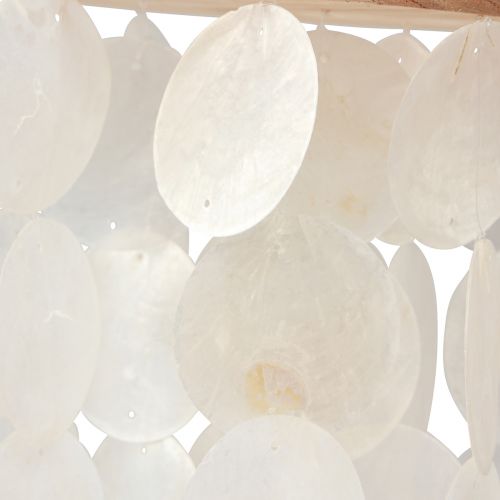 Floristik24 Wind chime Capiz shells mother of pearl natural L50cm