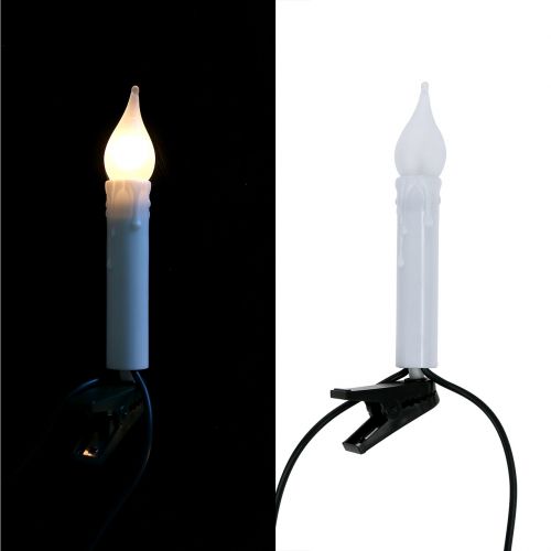 Floristik24 Wind gust light chain for inside 16er 6m warm white