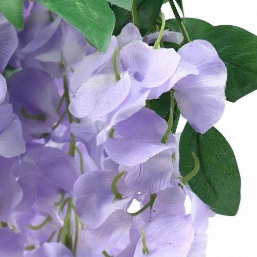Floristik24 Wisteria garland Purple 175cm 2pcs