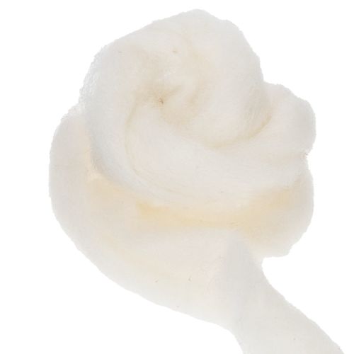 Product Wool cord, white wool ribbon, 2m, decorative wool for crafting &amp; wrapping