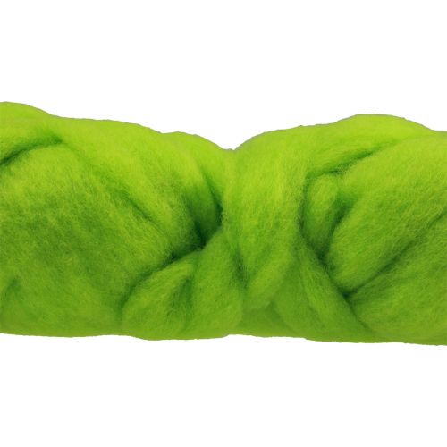 Product Wool cord wool felt cord green 10m
