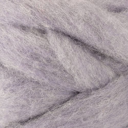 Product Light purple wool ribbon, 10m, decorative wool for floristry &amp; crafts