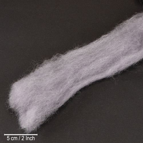 Product Decorative wool, light purple, 2m felted wool for crafts &amp; floristry