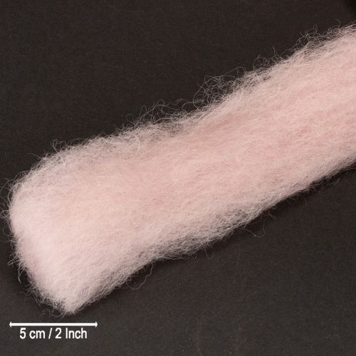 Product Decorative wool pink 2m felted wool for crafts &amp; floristry