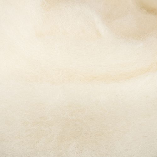 Product White wool ribbon, 2m, decorative wool for crafting &amp; wrapping