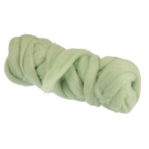Floristik24 Wool cord felt cord wool fuse light green Ø4–5cm 10m