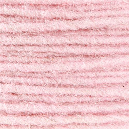 Product Wool cord pink 3mm 100m