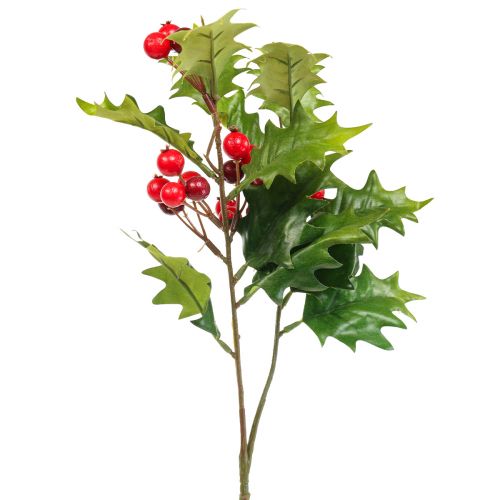 Product Holly Ilex Artificial Berry Branch Artificial Plant 60cm