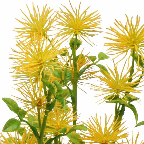 Floristik24 Xanthium silk flower yellow 53cm 6pcs