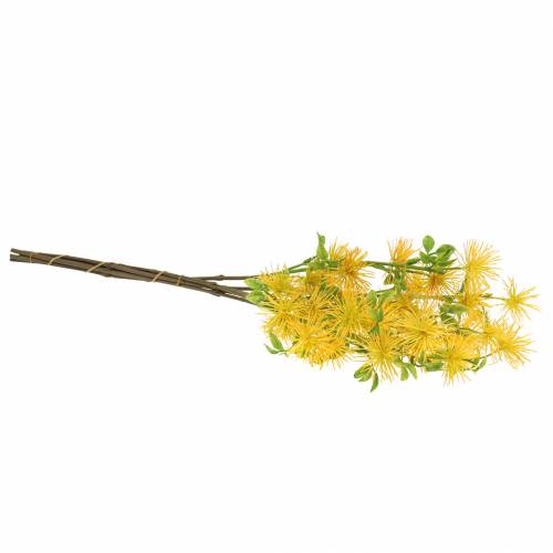 Floristik24 Xanthium silk flower yellow 53cm 6pcs