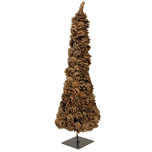Floristik24 Cone table Christmas tree, cone tree, natural, 16×60cm