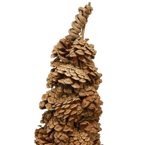 Floristik24 Cone tree Christmas tree cone decoration natural 14×50cm