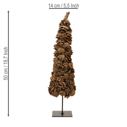 Product Cone tree Christmas tree cone decoration natural 14×50cm