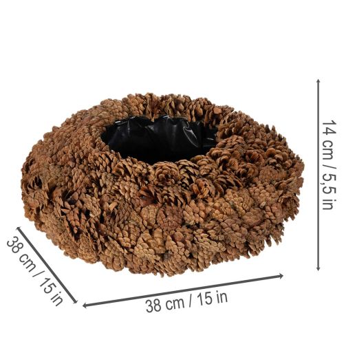 Round Pinecone Planter, 38cm