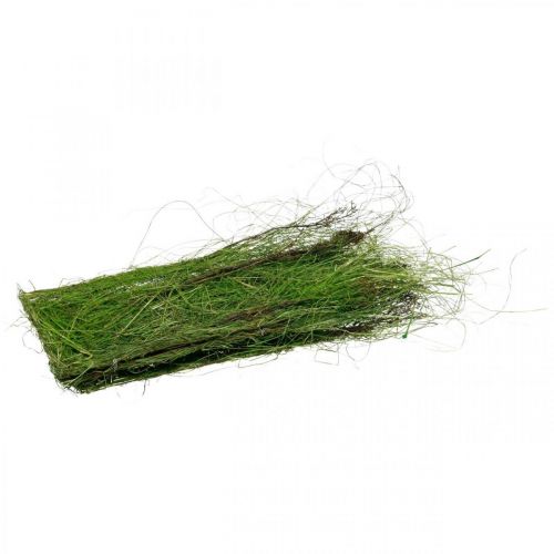Product Grass decoration to stand with branches Green window decoration 105x50cm