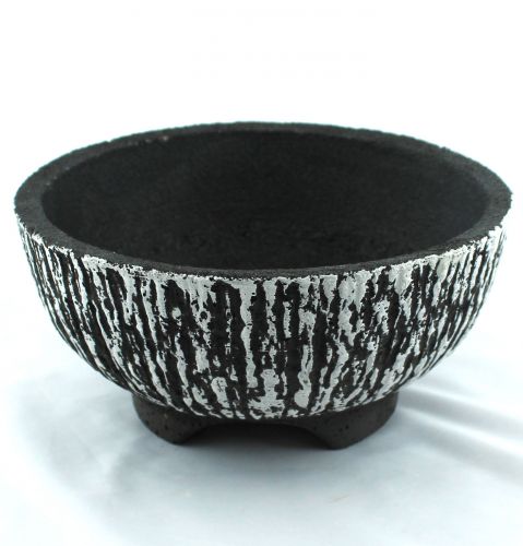 Floristik24 Cement bowl round Ø30cm bark