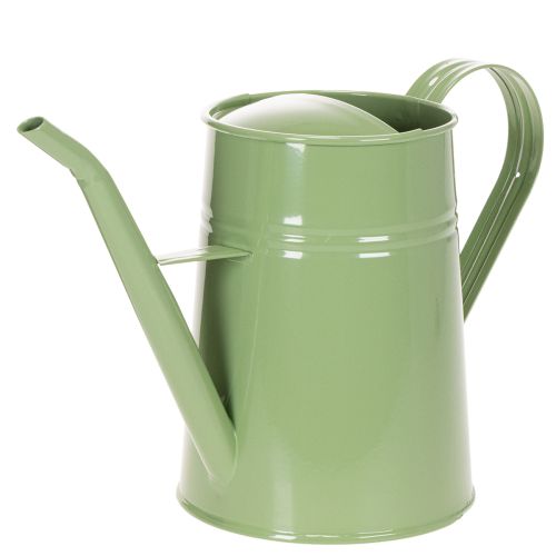 Vintage metal indoor watering can, mint green, 1.7L, decorative vase, retro design, H23cm buy online | Floristik24.co.uk