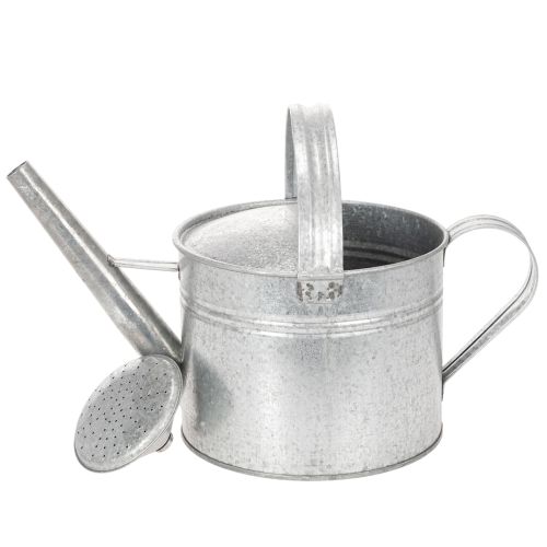 Vintage zinc watering can, 27cm - planter for garden and patio, metal flower pot | Floristik24.co.uk