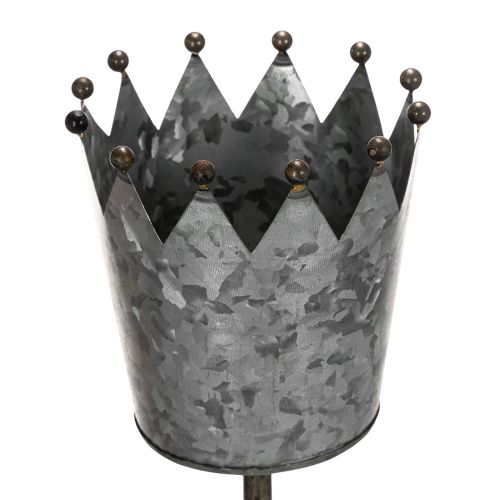 Antique Look 95cm Metal Decorative Crown for Flowerbeds or Pots buy online | Floristik24.co.uk