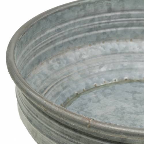 Floristik24 Zinc bowl Ø31.5cm H10cm