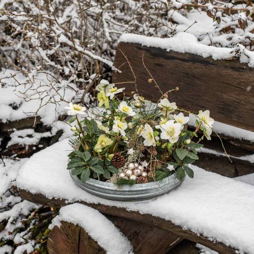 Product Zinc bowl metal bowl antique rust Ø40/46/52cm set of 3