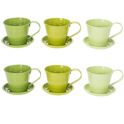 Product Cup for planting, stylish plant pot for individual decorating ideas, 11cm, 6 pieces