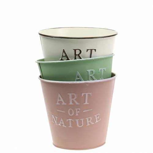 Product Flowerpot zinc Ø15cm H13,5cm Different colors