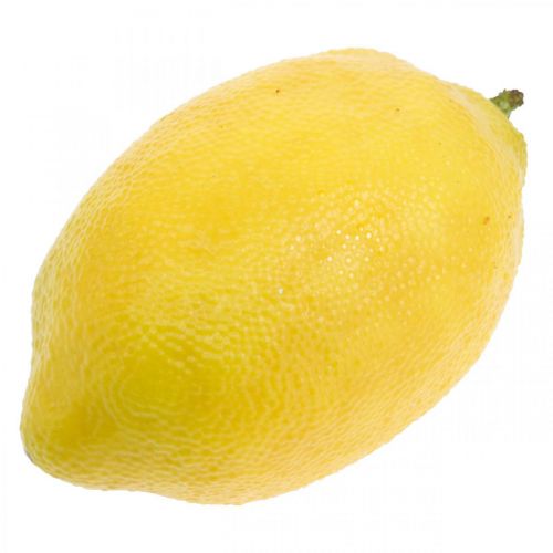 Product Artificial fruit, lemon, decorative fruits L8.5cm Ø5cm 4pcs