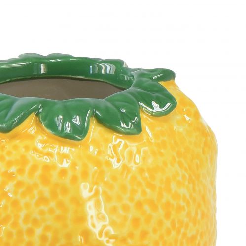 Product Lemon Decorative Vase Ceramic Flowerpot Yellow Ø8.5cm