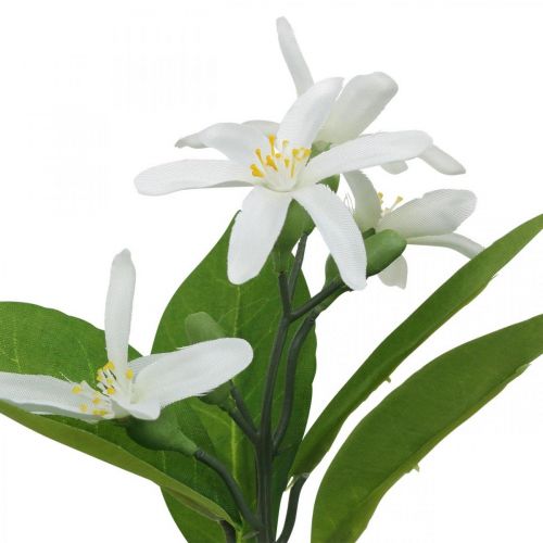 Floristik24 Deco branch lemon and flowers artificial branch summer decoration 26cm 4pcs