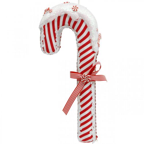 Floristik24 Candy Cane Deco Large Christmas Red White Striped H36cm