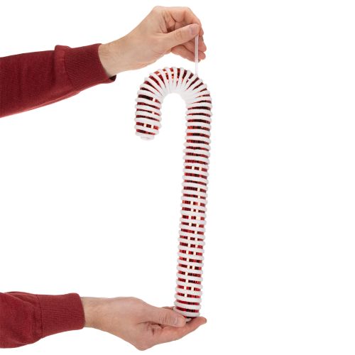 Kunststoff Candy Cane Christmas Decoration 40cm Red and White | Floristik24.co.uk