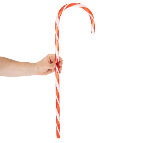 Artificial Candy Cane Christmas Decoration 60cm Set of 3 | Floristik24.co.uk
