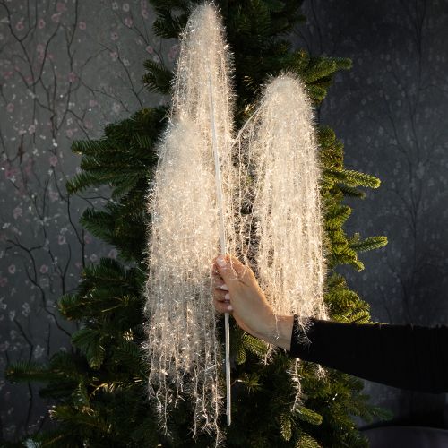 Artificial White Frosted Winter Branch, 70 cm for Christmas and Winter Decor | Floristik24.co.uk