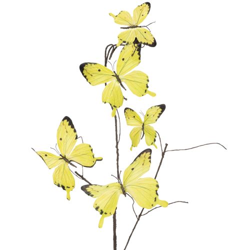 Butterfly branch, artistic spring decoration for indoors, 75cm