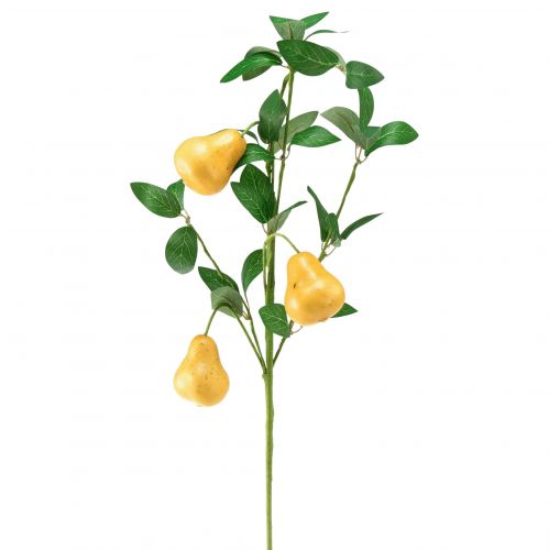 Artificial decorative branch pear branch yellow 75cm