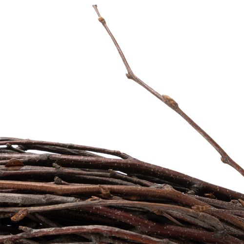 Product Classic decorative willow wreath for creative arrangements, 59cm