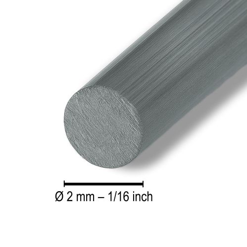 Product Aluminum wire Ø2mm anthracite decorative wire round 500g 60m