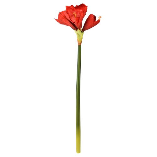 Product Artificial Amaryllis in bright red – elegant floral splendour for luxurious room decoration, 66 cm