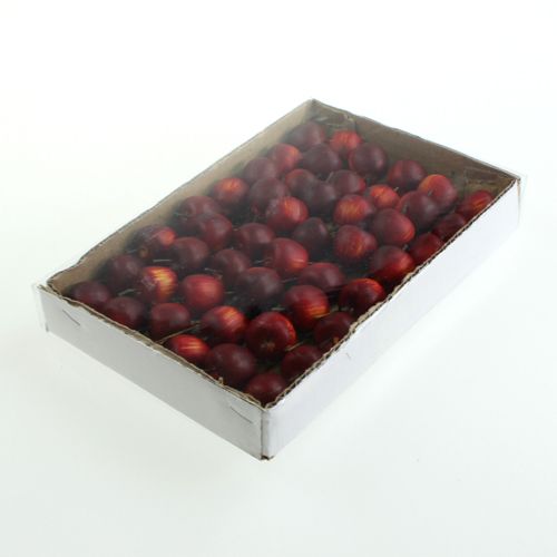 Floristik24 Mini apples on wire 2cm 48 pcs