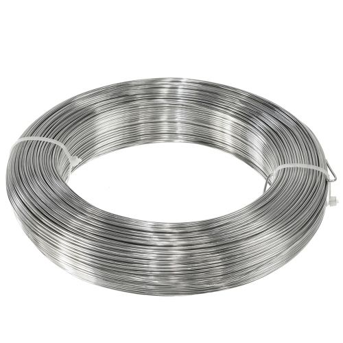 Product Craft wire silver aluminum wire decorative wire Ø1.5mm 1000g