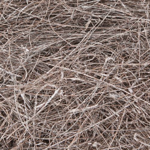 Product Craft material palm fibers white washed palmyra palm 1kg