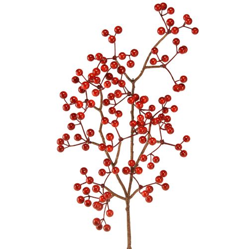 Floristik24 Berry Branch Artificial Red Berries Branch Decoration L50cm 2pcs