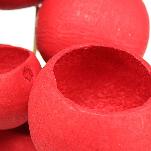 Product Bell Cup on a stick Mix Red 15 pcs