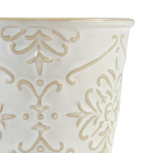 Product Planter Ceramic Plant Pot White Ø7cm H8cm 4pcs