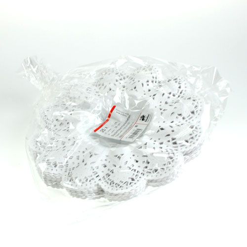 Product Paper lace flower bouquet holders 26cm 25 pieces
