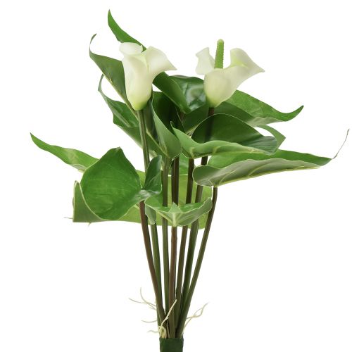 Floristik24 Calla Lily Kalla Artificial Flowers White Exotic Flowers 34cm