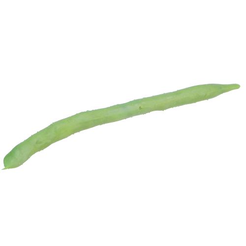 Product Decorative Beans Artificial Vegetables Green Real Touch 17cm 6 pcs