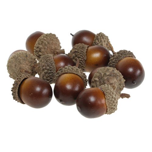 Floristik24 Decorative acorns 3cm 36pcs
