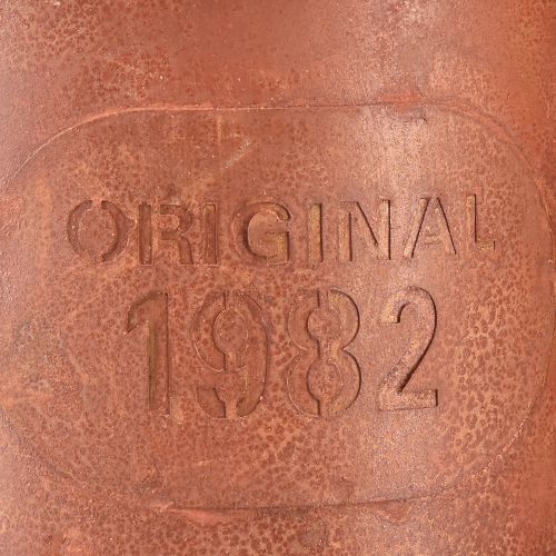 Product Decorative rust watering can planter metal Ø12.5cm H10.5cm